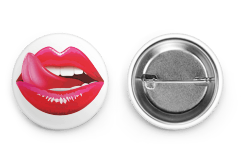 Lips Button