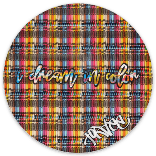 I Dream In Color Sticker