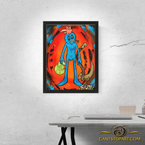 meseeks framed
